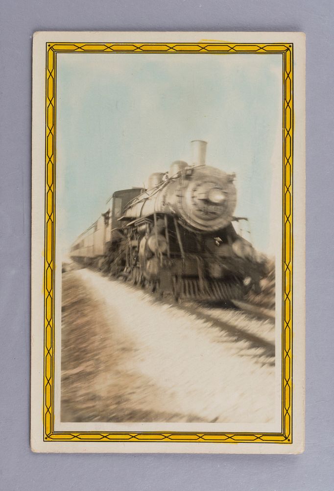 Untitled (Locomotive in Motion)