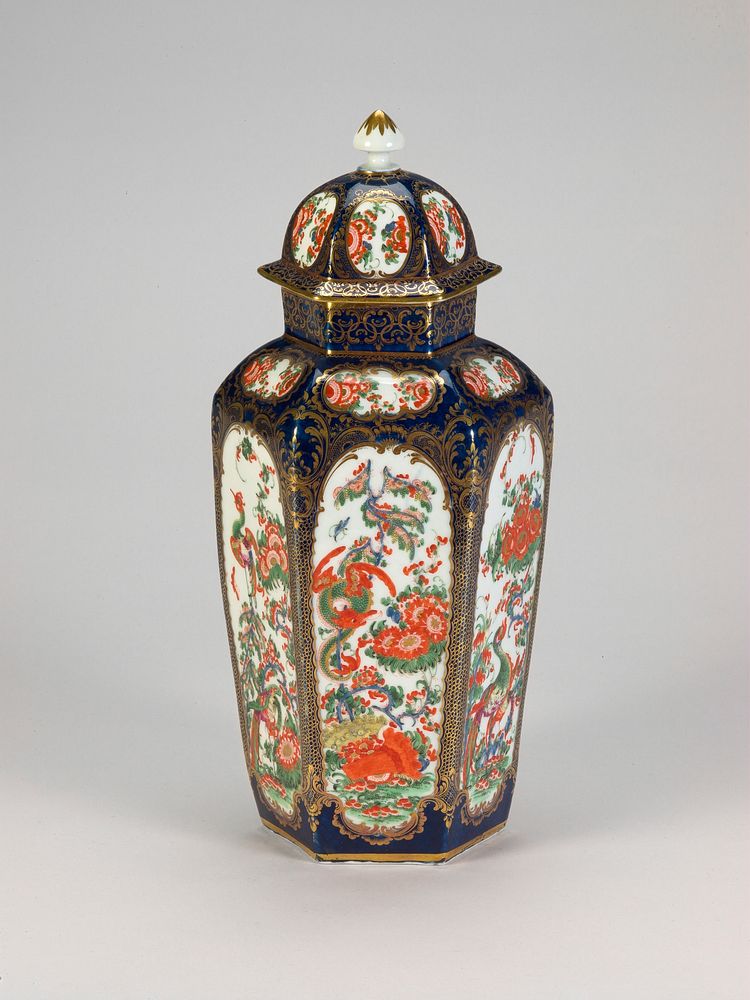 Covered Jar, one of a pair