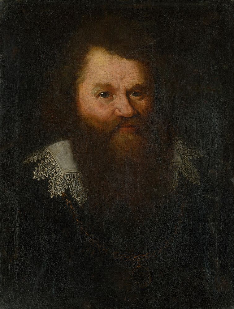 Portrait of an older man with beard
