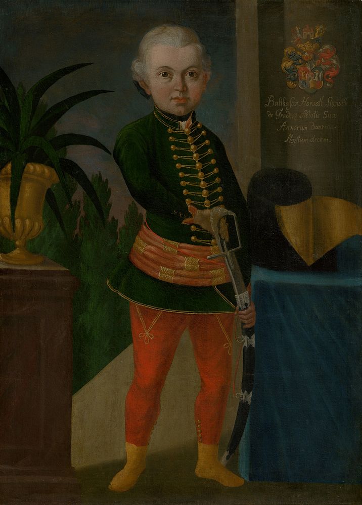 Ten-year-old baltázár horváth-stančič, Ján Gottlieb Kramer