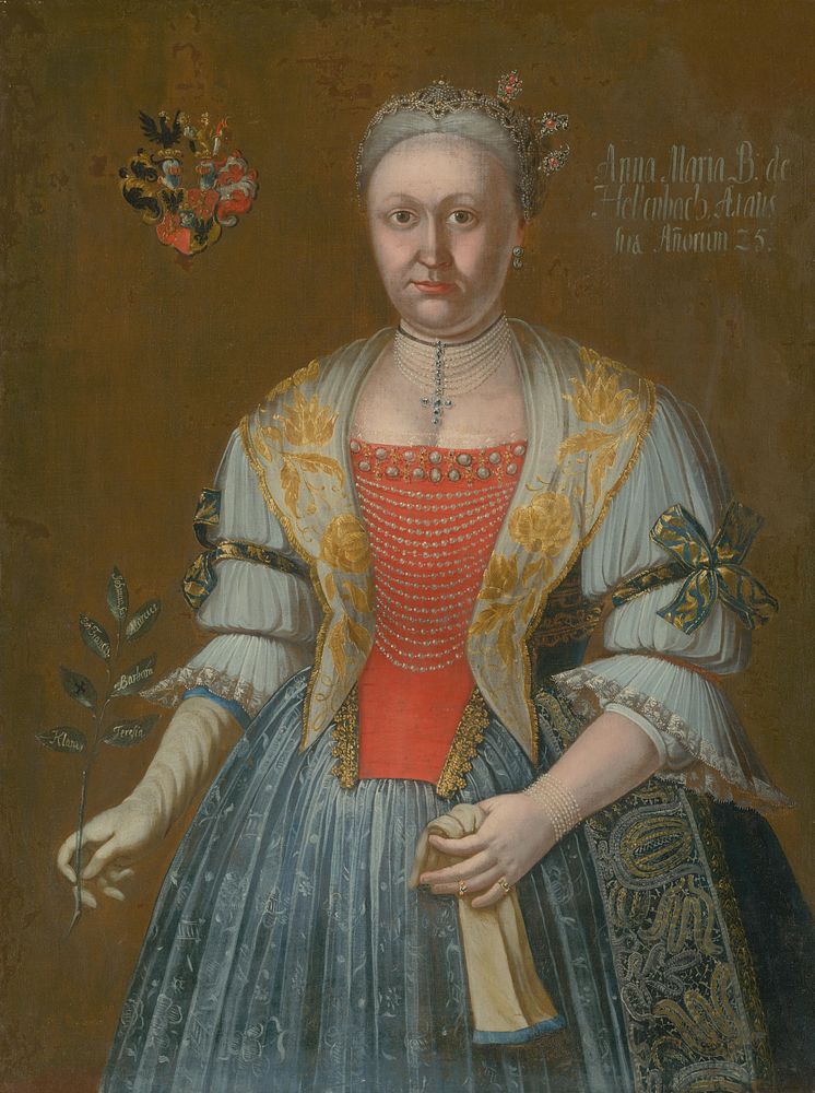 Anna mária b. de hellenbach as a 25-year-old, Ján Gottlieb Kramer