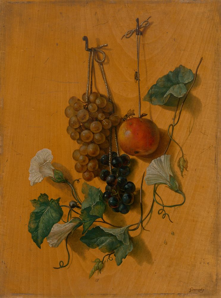 Still life with fruit, Josef Ginovsky