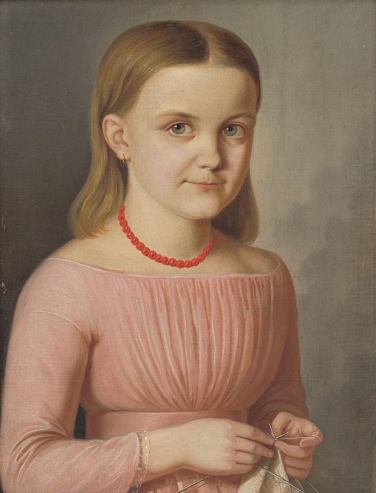 Portrait of ľudmila droppová, Peter Michal Bohuň