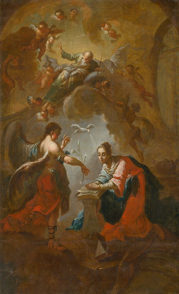 Annunciation, Johann Ignaz Cimbal