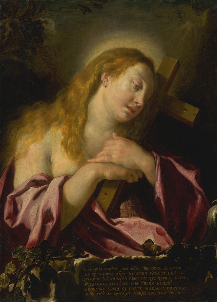 Penitent mary magdalene by Domenico Fetti