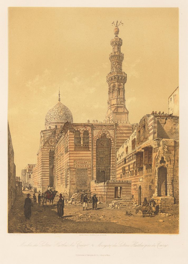Sultan haitbai mosque in cairo, Karol ľudovít Libay