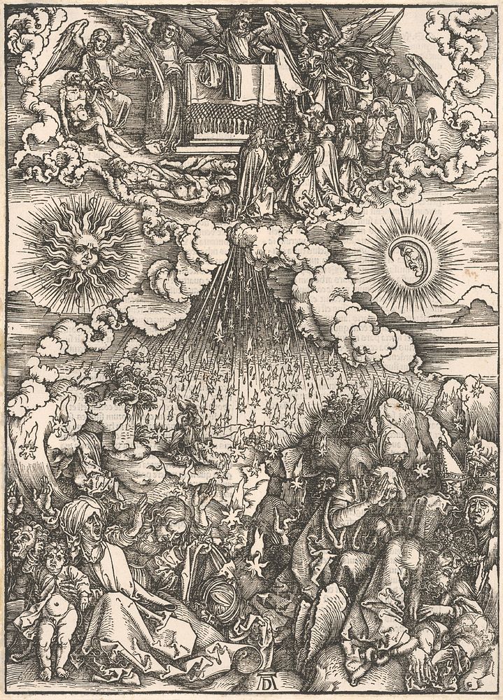 Opening the sixth seal by Albrecht Dürer