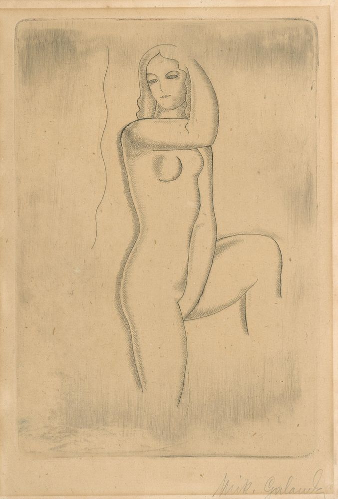 Girl nude by Mikuláš Galanda