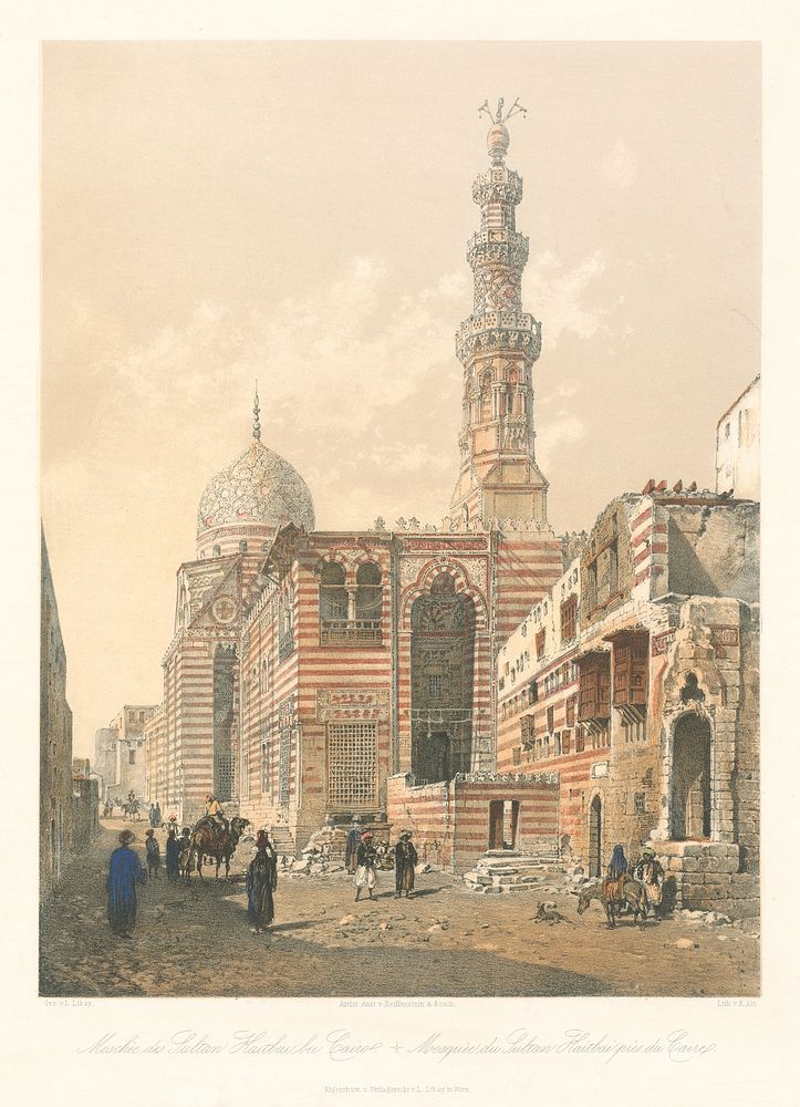 Sultan kaitbai mosque near cairo, Rudolph Alt