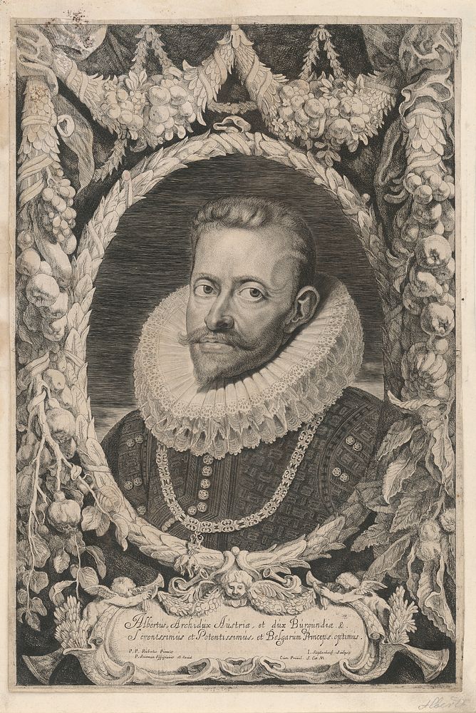 Portrait of archduke albrecht vii by Albrecht