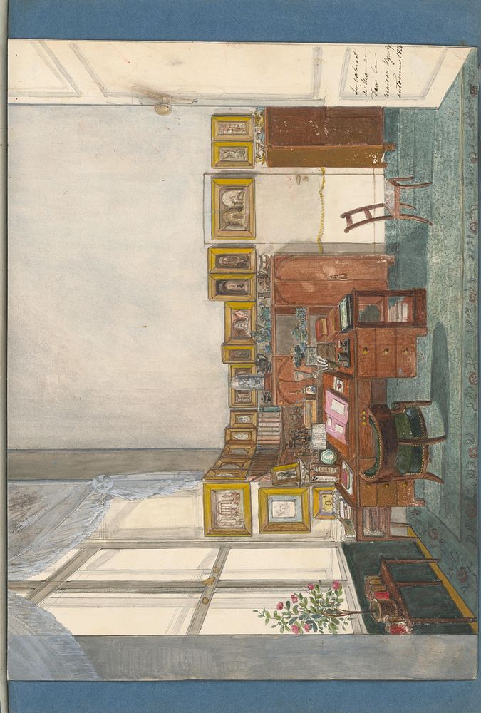 Salon of countess zichy ferraris in the kinsky palace in vienna, Henriette Odescalchi