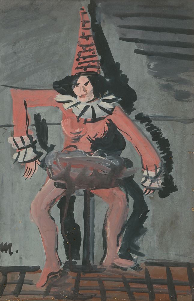 Pierrot by Cyprián Majerník