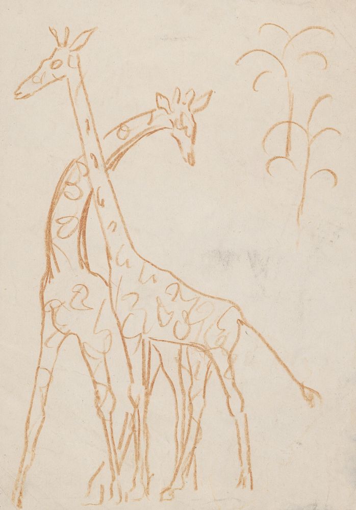 Giraffes by Arnold Peter Weisz Kubínčan