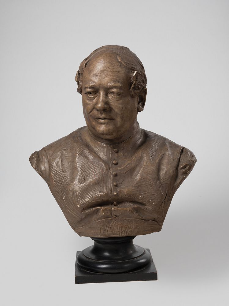 Bust of blumenthal parish priest father scherz