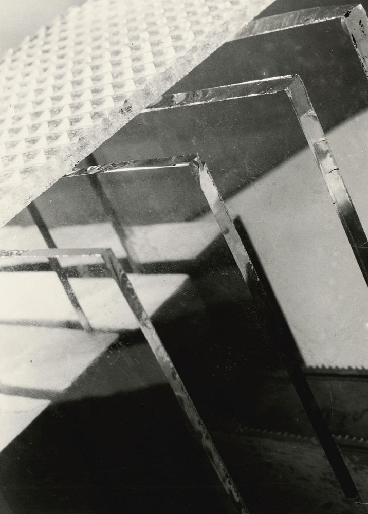 Composition with glass panels by Milos Dohnány