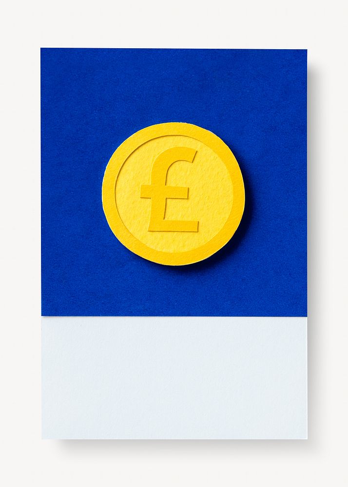 Pound sterling currency money symbol