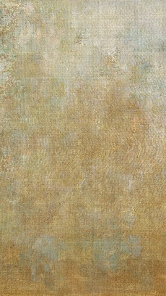 Brown oil texture phone wallpaper, Odilon Redon's vintage painting background, remixed by rawpixel