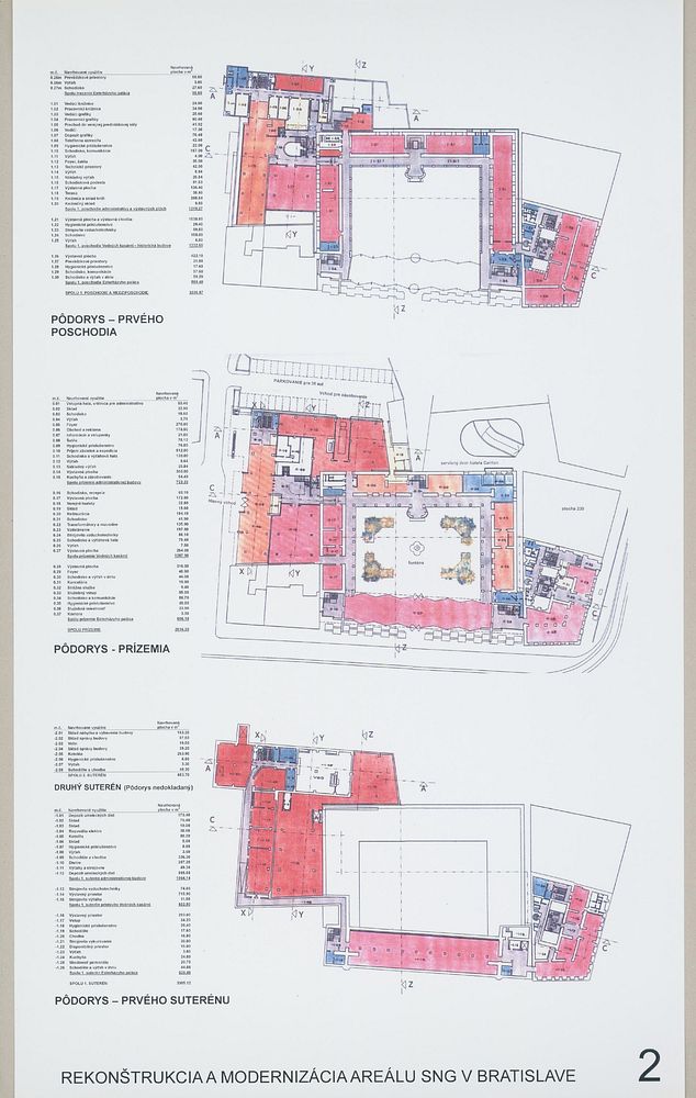 Competition for the reconstruction and modernization of the premises of the slovak national gallery in bratislava.