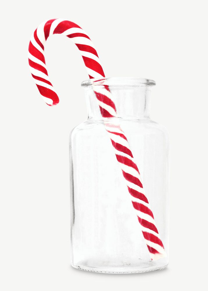 Candy cane isolated graphic psd