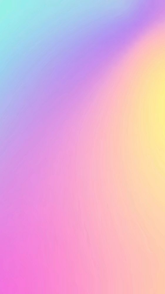 Pink gradient holographic phone wallpaper, pastel aesthetic background