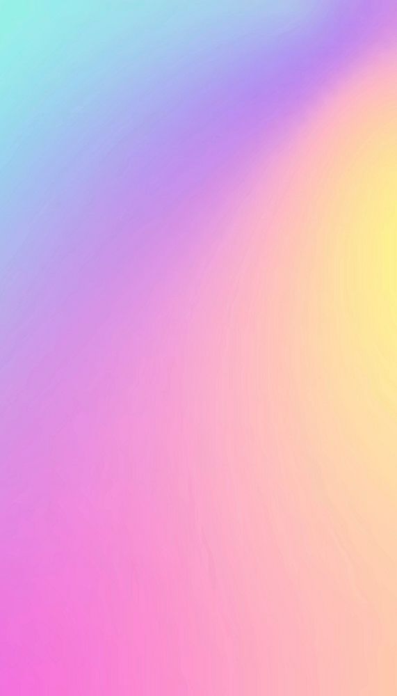 Pink gradient holographic phone wallpaper, pastel aesthetic background