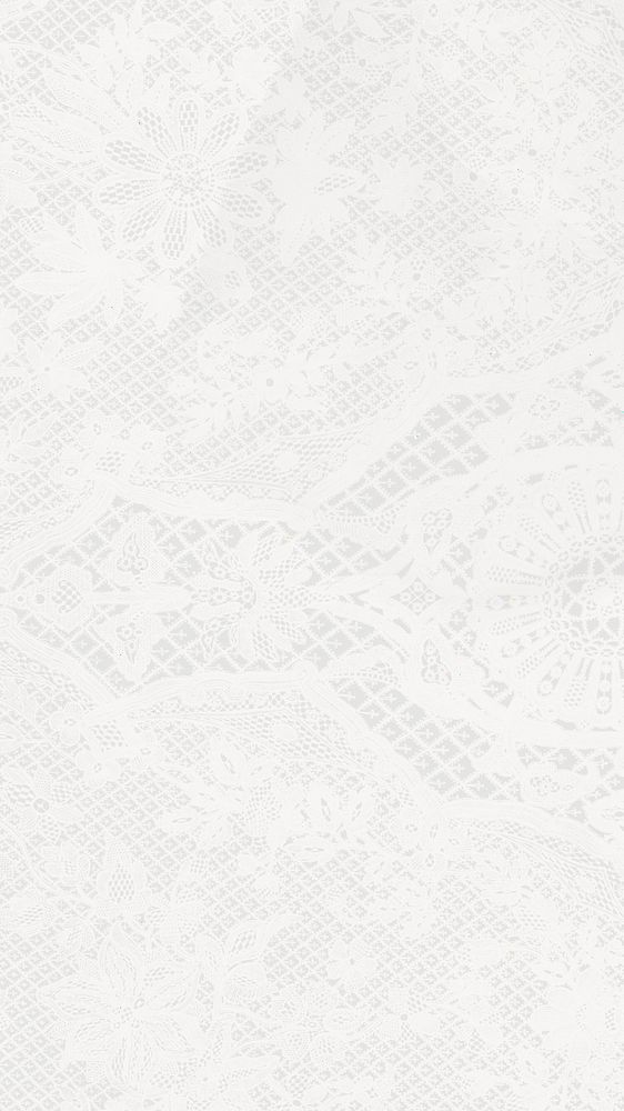 White lace pattern mobile wallpaper