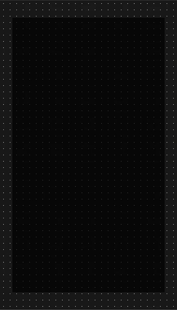 Black dotted frame iPhone wallpaper