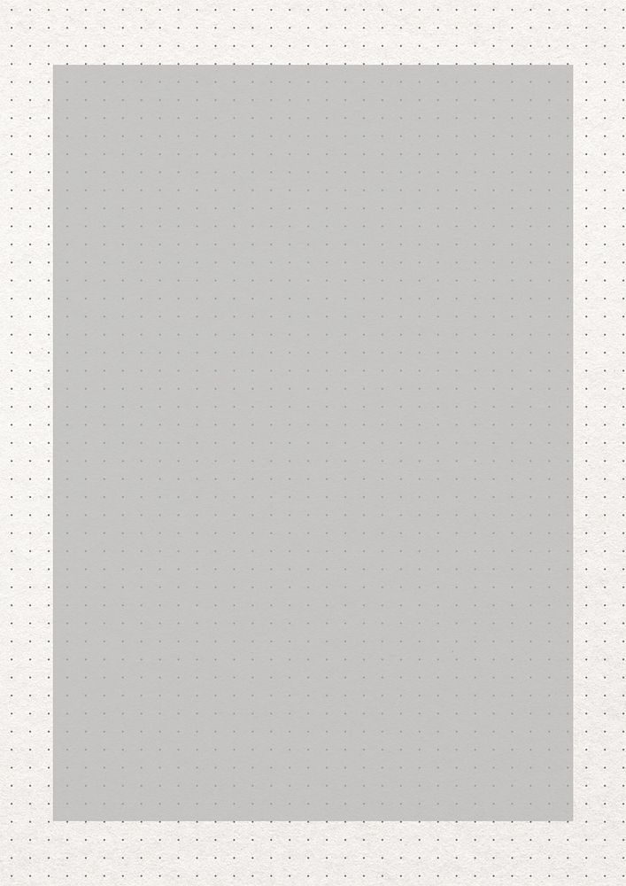 Gray dotted frame background