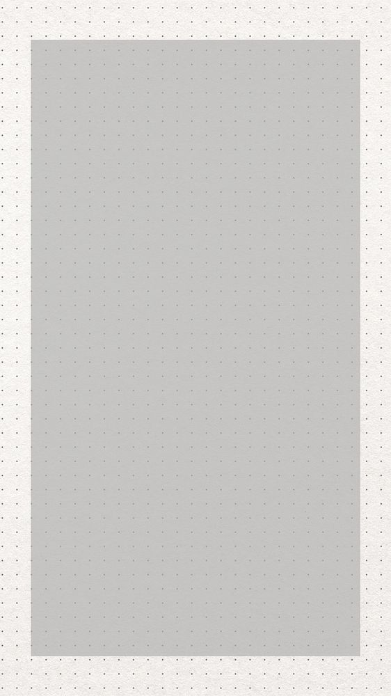 Gray dotted frame iPhone wallpaper