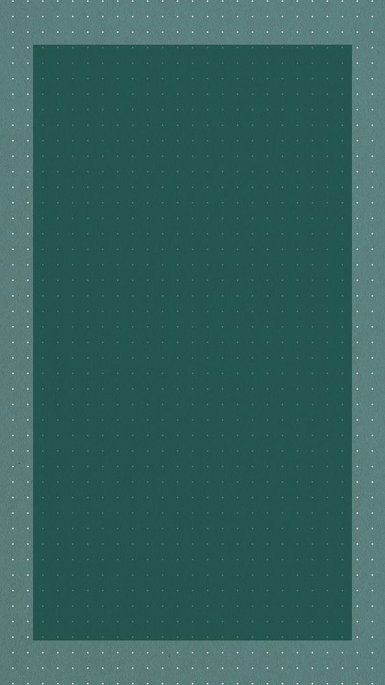 Green dotted frame iPhone wallpaper