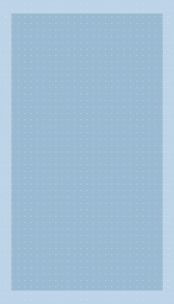 Blue dotted frame iPhone wallpaper