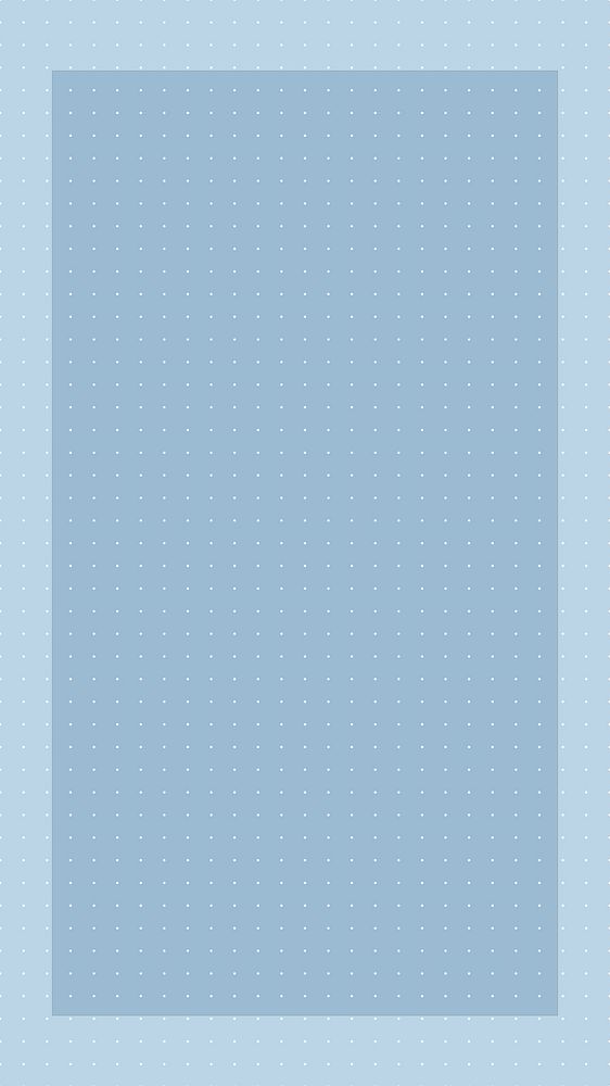 Blue dotted frame iPhone wallpaper