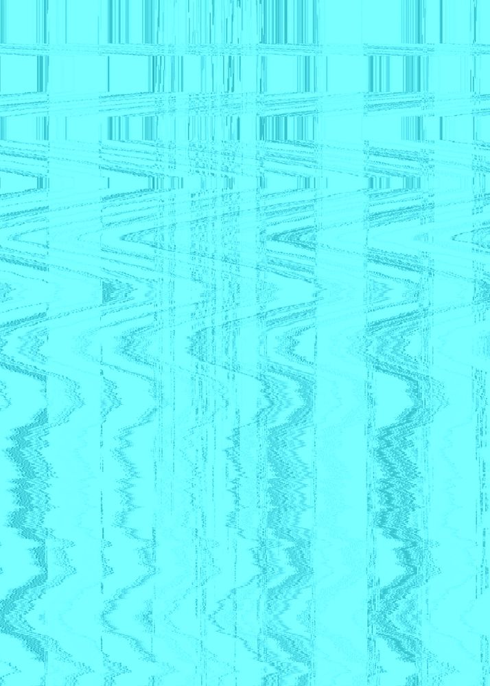 Abstract VHS glitch background, blue design