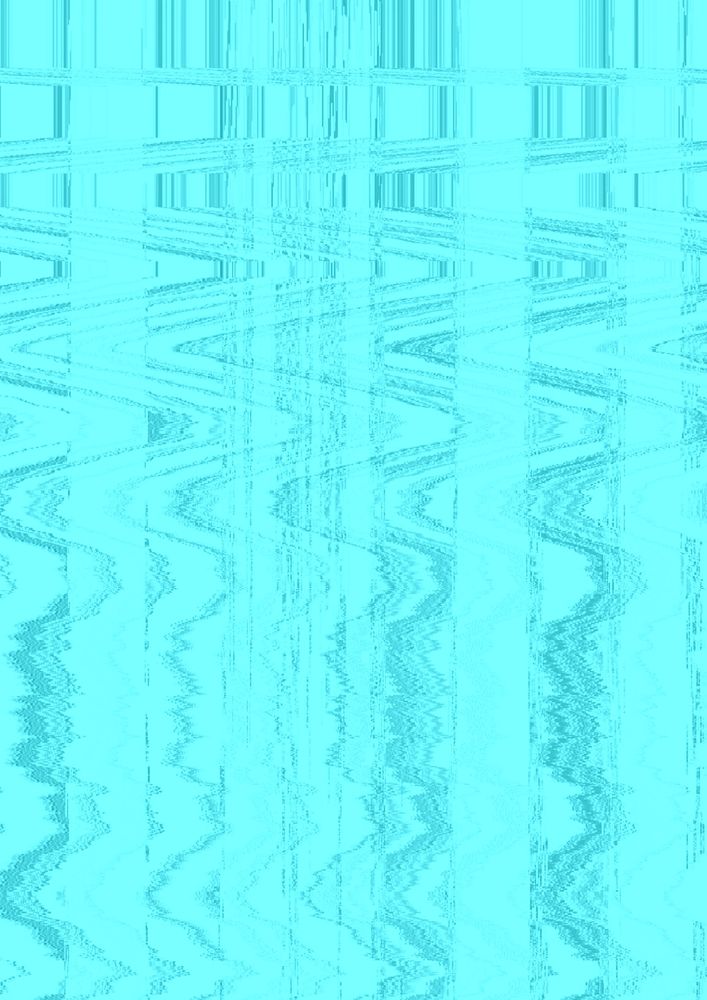 Abstract VHS glitch background, blue design