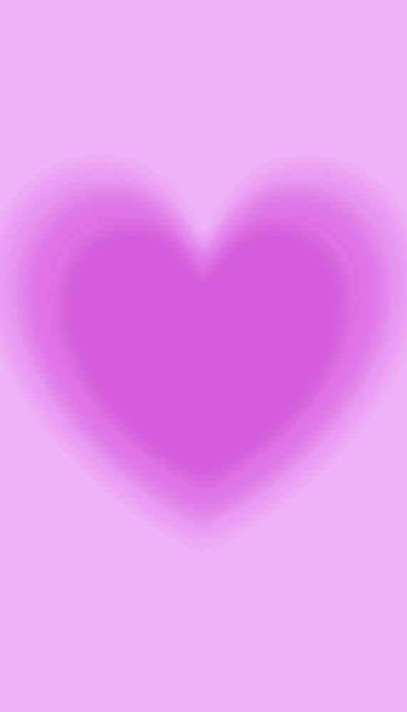 Pink heart aura iPhone wallpaper, aesthetic background