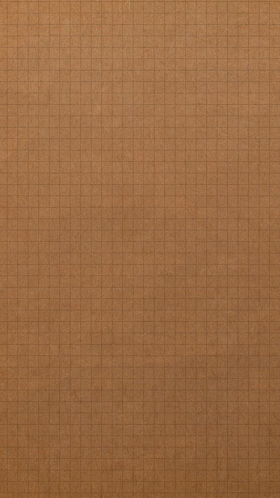 Brown grid patterned mobile wallpaper