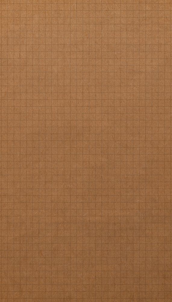 Brown grid patterned mobile wallpaper