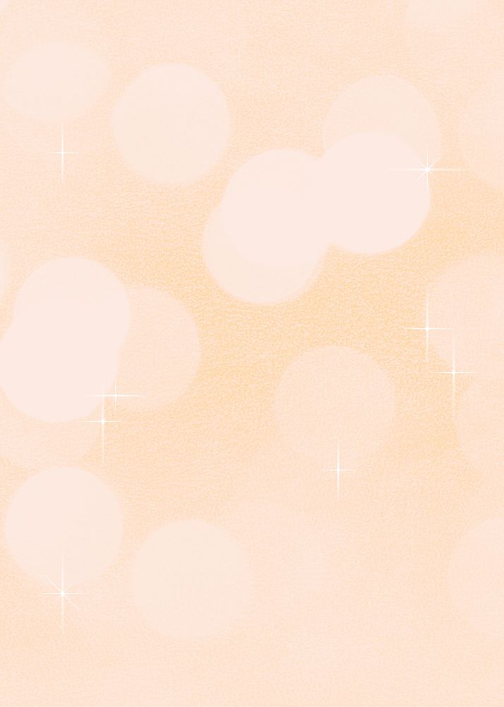 Pastel orange bokeh background