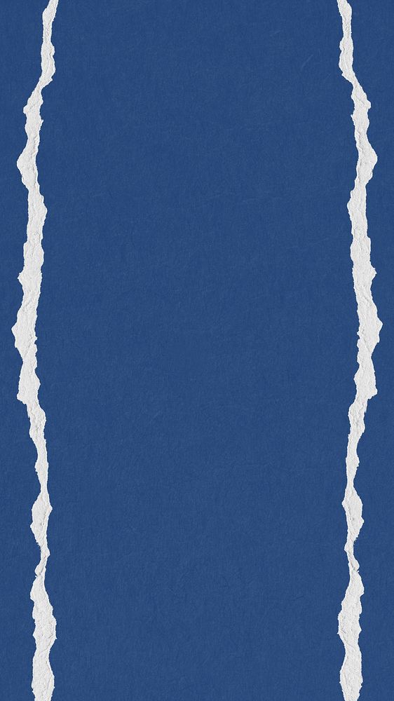 Ripped paper  mobile wallpaper, blue textured background