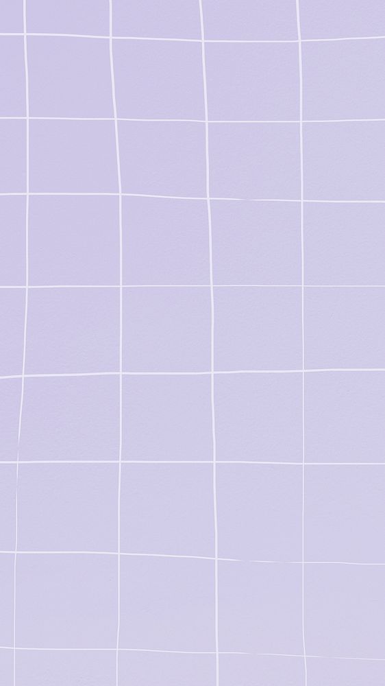 Pastel purple grid mobile wallpaper