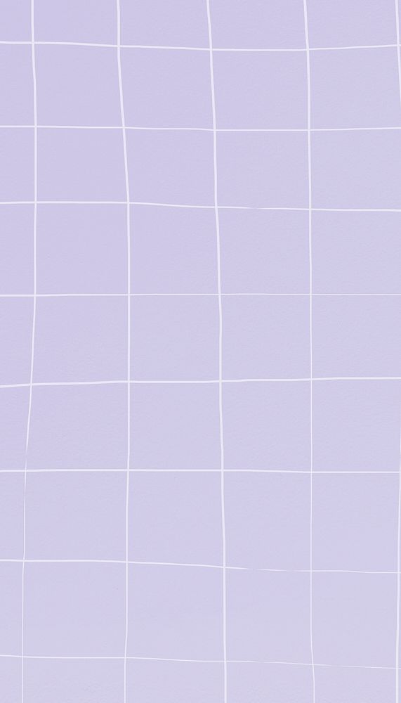 Pastel purple grid mobile wallpaper