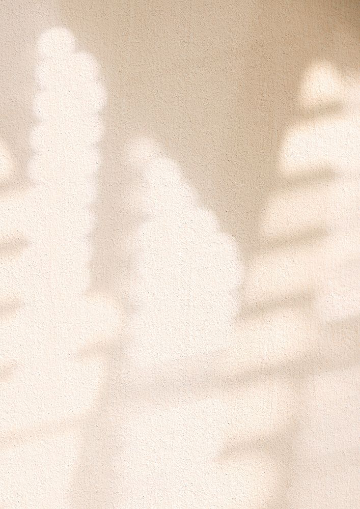 Aesthetic window shadow background, beige design