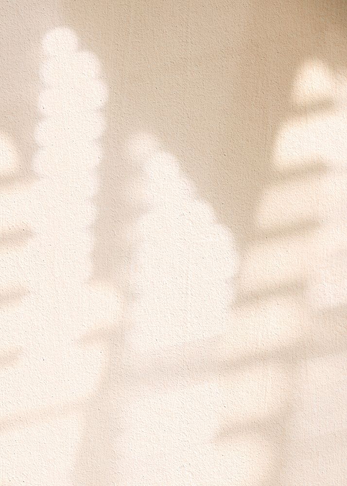 Aesthetic window shadow background, beige design