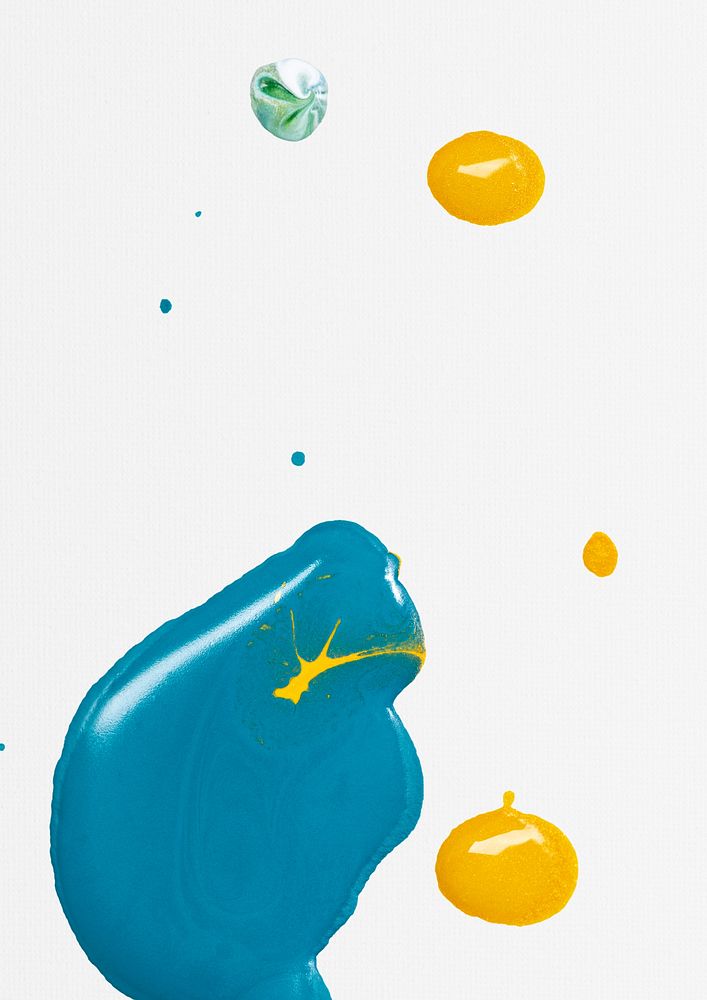 Blue paint splash background