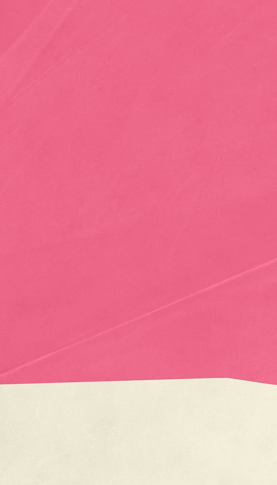 Pink paper textured iPhone wallpaper, beige border