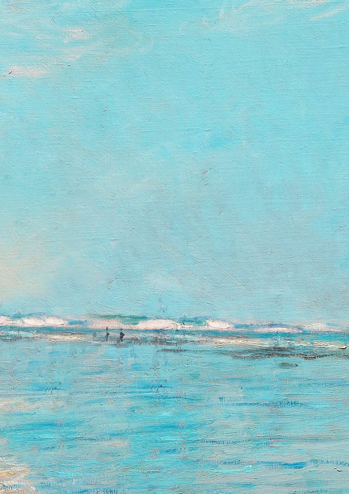 Vintage sea painting background