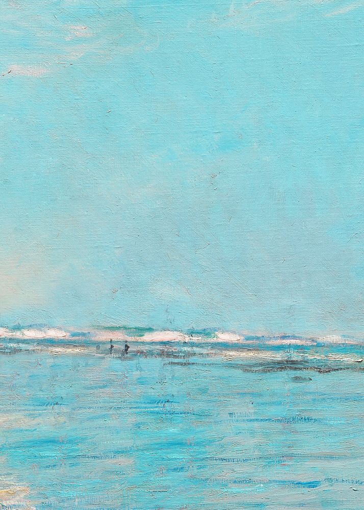 Vintage sea painting background