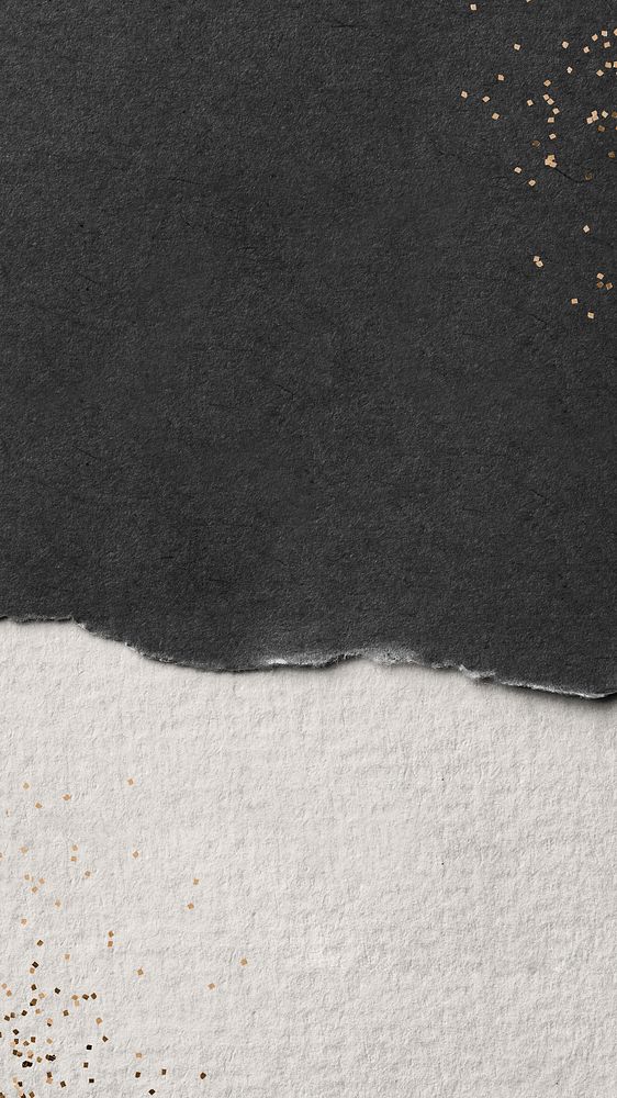 Black textured iPhone wallpaper, white paper border