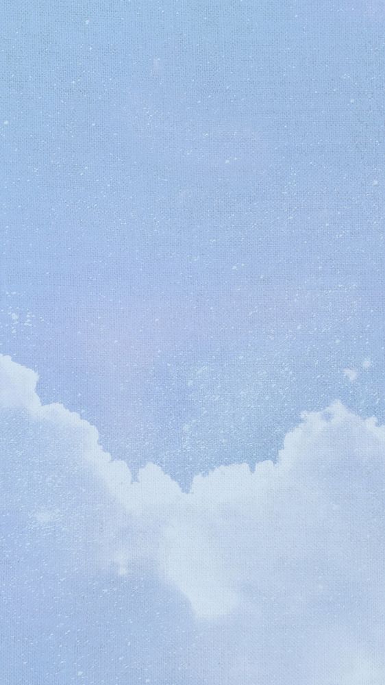 Aesthetic blue sky iPhone wallpaper