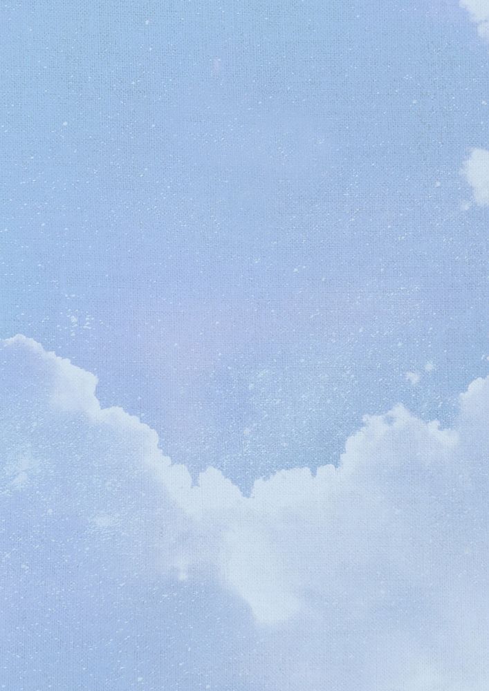 Aesthetic blue sky background